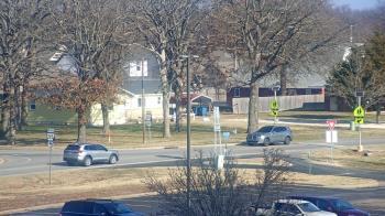 Weather camera view of Pea Ridge HS.