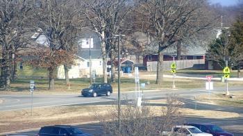 Weather camera view of Pea Ridge HS.