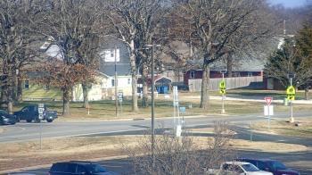 Weather camera view of Pea Ridge HS.
