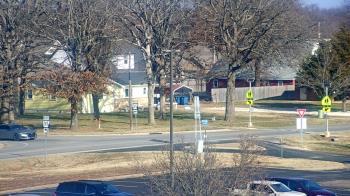 Weather camera view of Pea Ridge HS.