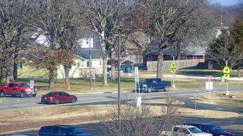 Weather camera view of Pea Ridge HS.