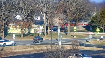 Weather camera view of Pea Ridge HS.