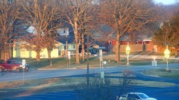 Weather camera view of Pea Ridge HS.