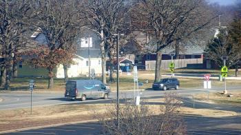 Weather camera view of Pea Ridge HS.