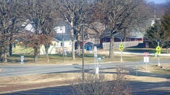 Weather camera view of Pea Ridge HS.