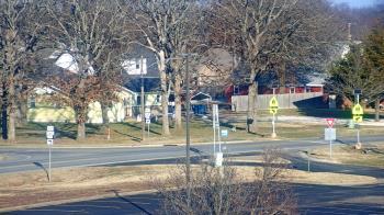 Weather camera view of Pea Ridge HS.
