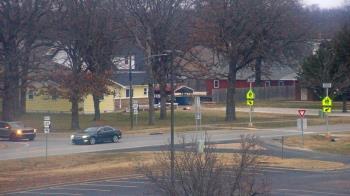 Weather camera view of Pea Ridge HS.