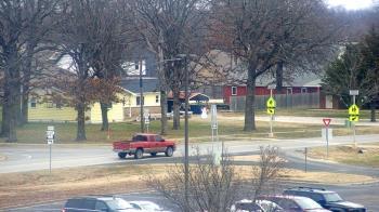 Weather camera view of Pea Ridge HS.