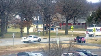 Weather camera view of Pea Ridge HS.