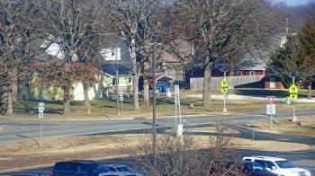 Weather camera view of Pea Ridge HS.