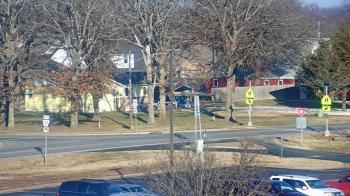 Weather camera view of Pea Ridge HS.