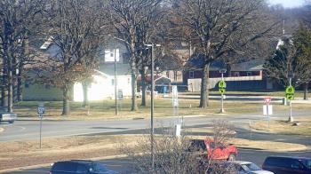Weather camera view of Pea Ridge HS.
