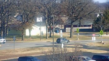 Weather camera view of Pea Ridge HS.