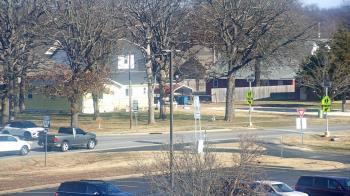 Weather camera view of Pea Ridge HS.