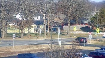 Weather camera view of Pea Ridge HS.