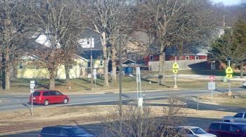 Weather camera view of Pea Ridge HS.