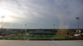 Weather camera view of Pea Ridge HS.