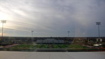 Weather camera view of Pea Ridge HS.