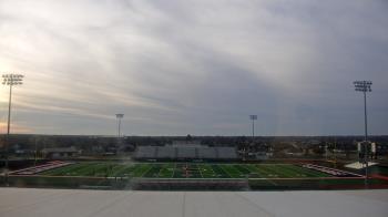 Weather camera view of Pea Ridge HS.