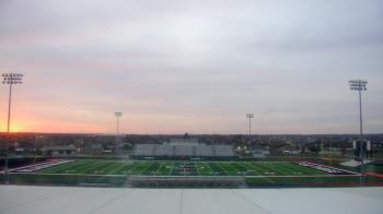 Weather camera view of Pea Ridge HS.
