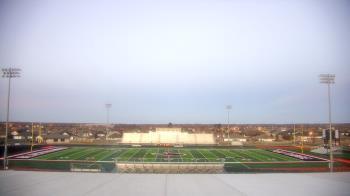 Weather camera view of Pea Ridge HS.