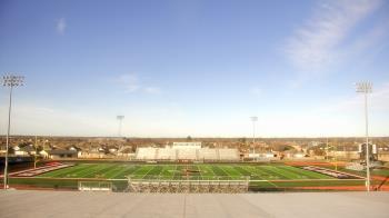 Weather camera view of Pea Ridge HS.