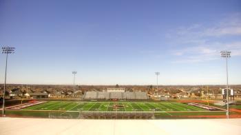 Weather camera view of Pea Ridge HS.