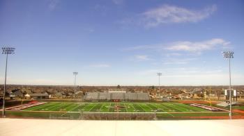 Weather camera view of Pea Ridge HS.