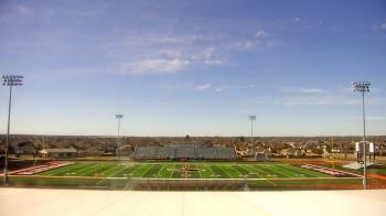 Weather camera view of Pea Ridge HS.