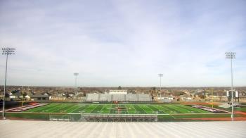 Weather camera view of Pea Ridge HS.