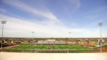 Weather camera view of Pea Ridge HS.