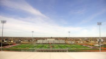 Weather camera view of Pea Ridge HS.