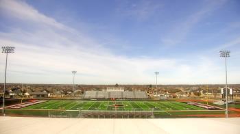 Weather camera view of Pea Ridge HS.