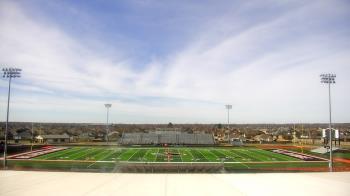 Weather camera view of Pea Ridge HS.