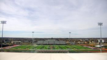 Weather camera view of Pea Ridge HS.