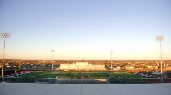 Weather camera view of Pea Ridge HS.
