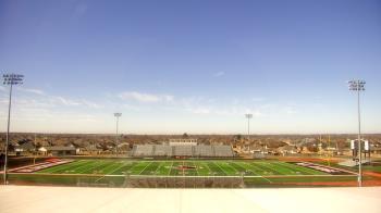 Weather camera view of Pea Ridge HS.