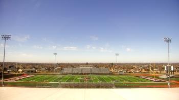 Weather camera view of Pea Ridge HS.