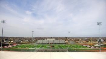 Weather camera view of Pea Ridge HS.