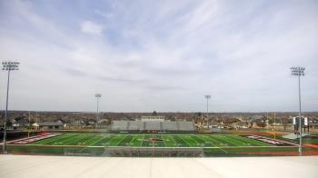 Weather camera view of Pea Ridge HS.