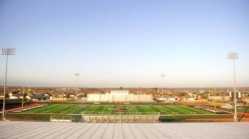 Weather camera view of Pea Ridge HS.