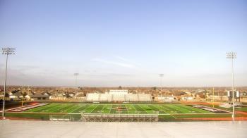 Weather camera view of Pea Ridge HS.