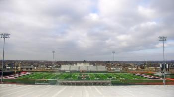 Weather camera view of Pea Ridge HS.
