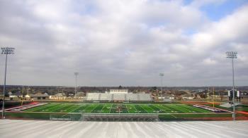Weather camera view of Pea Ridge HS.