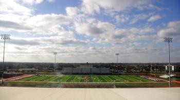 Weather camera view of Pea Ridge HS.