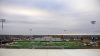 Weather camera view of Pea Ridge HS.