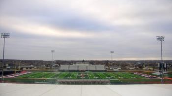 Weather camera view of Pea Ridge HS.