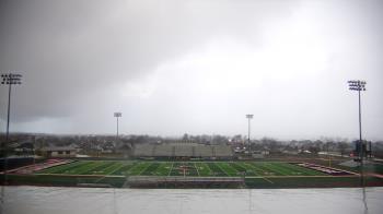 Weather camera view of Pea Ridge HS.
