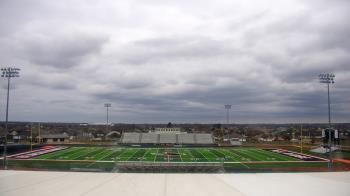 Weather camera view of Pea Ridge HS.