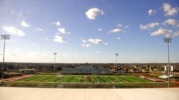 Weather camera view of Pea Ridge HS.